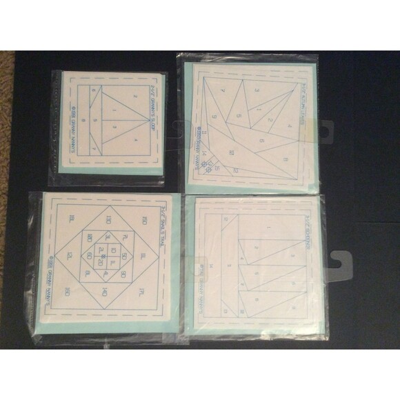 Granny Nanny's Quiliting Gadgets 12 Paper Impressions B25 - Picture 2 of 3